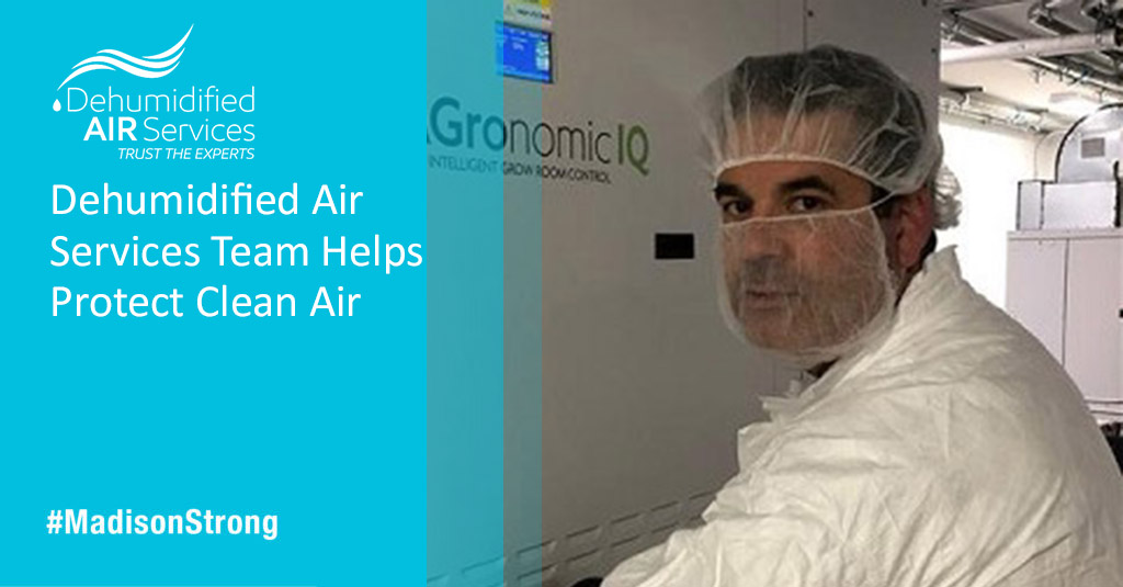 Dehumidified Air Services Team Helps Protect Clean Air