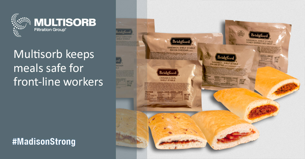 Multisorb keeps meals safe for front-line workers